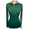 Kastel 'Charlotte' Sun Shirt in Green/Grey 