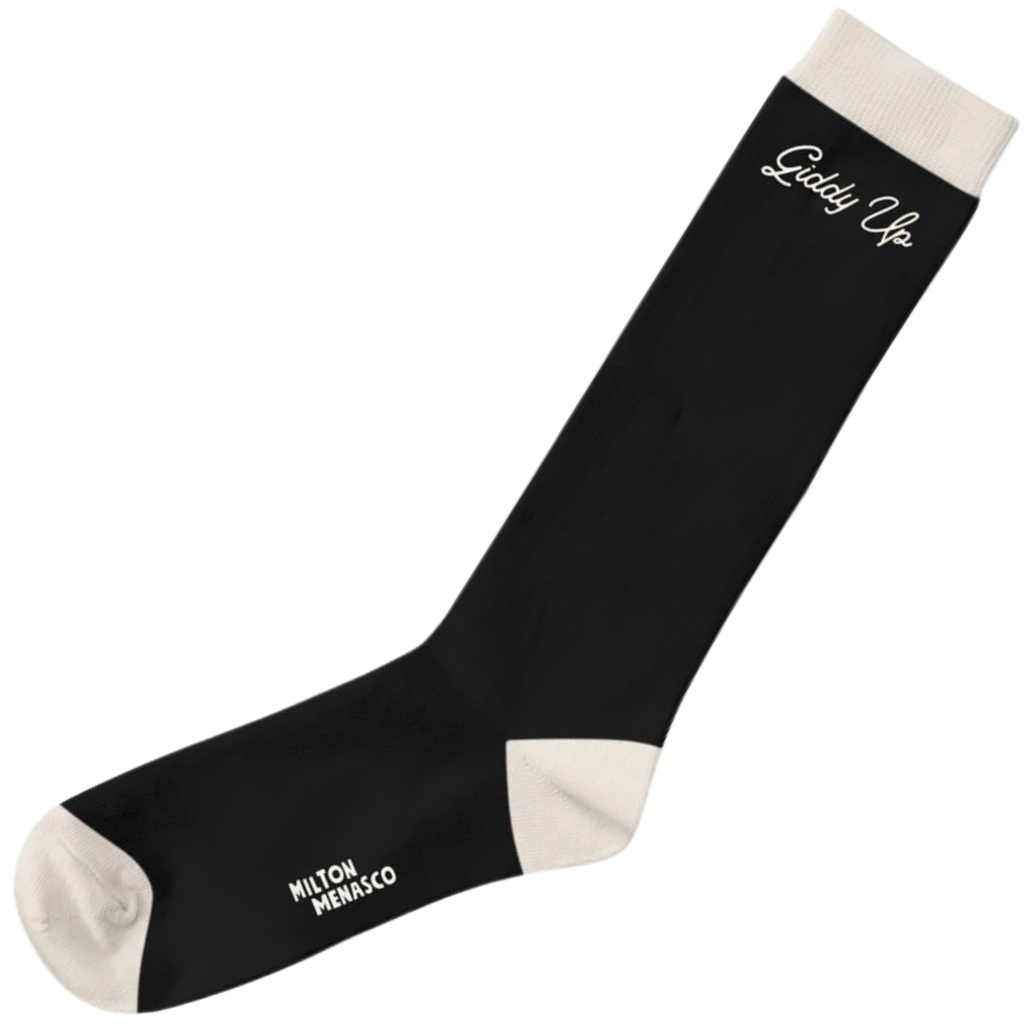 Dreamers & x Milton Menasco Schemers Tall Knit Socks in Giddy Up