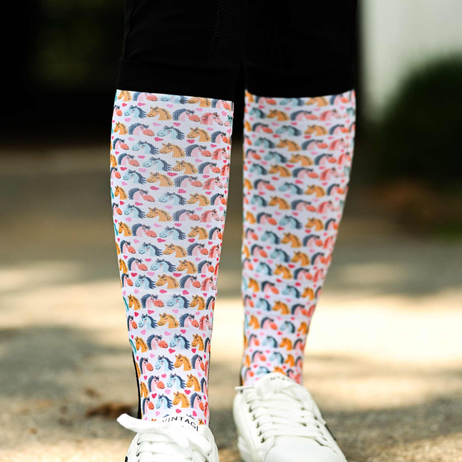 Dreamers &amp; Schemers Boot Socks in Horsing Around Pair &amp; A Spare