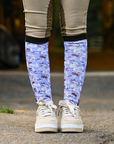 Dreamers & Schemers Boot Socks in Ski You Later & A Spare