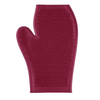 Equi-Essentials Rubber Grooming Mitt in Burgundy