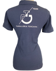 Cavalleria Toscana 'Pique' Team Polo in Navy