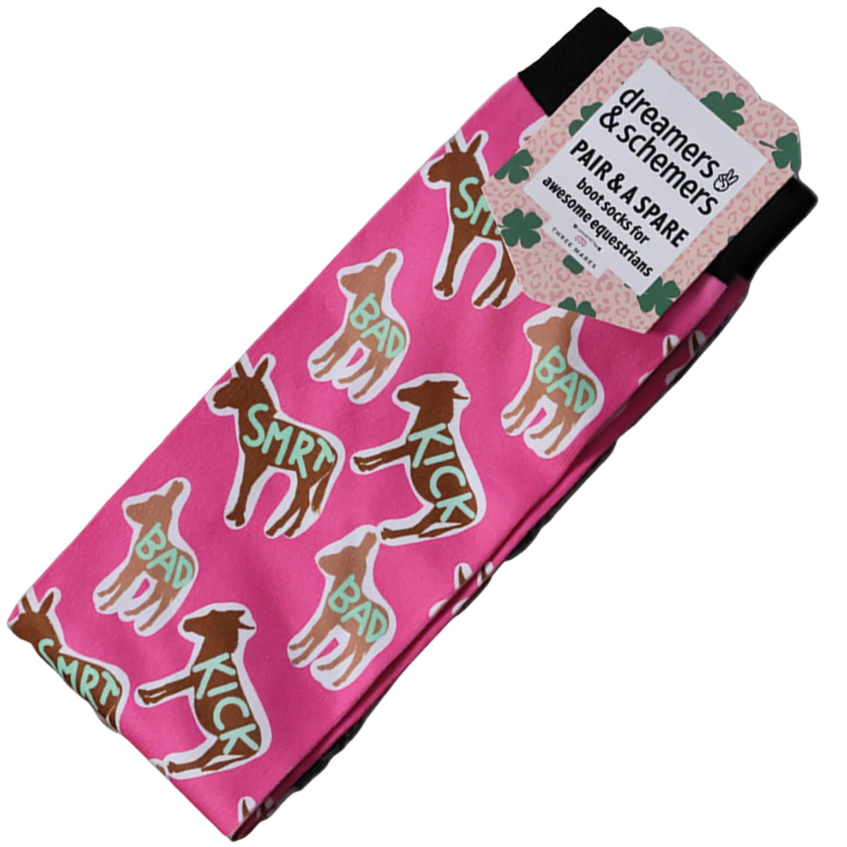 Dreamers &amp;amp; Schemers Boot Socks in Donkey Talk 