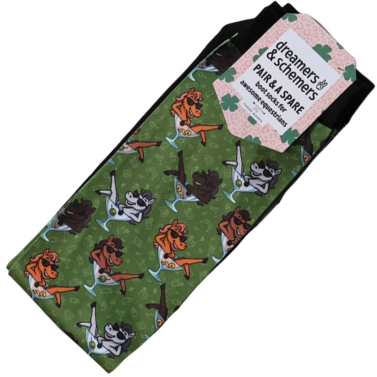 Dreamers &amp;amp; Schemers Boot Socks in Shaken Not Stirred
