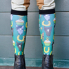 Dreamers & Schemers Boot Socks in Carrot Cake