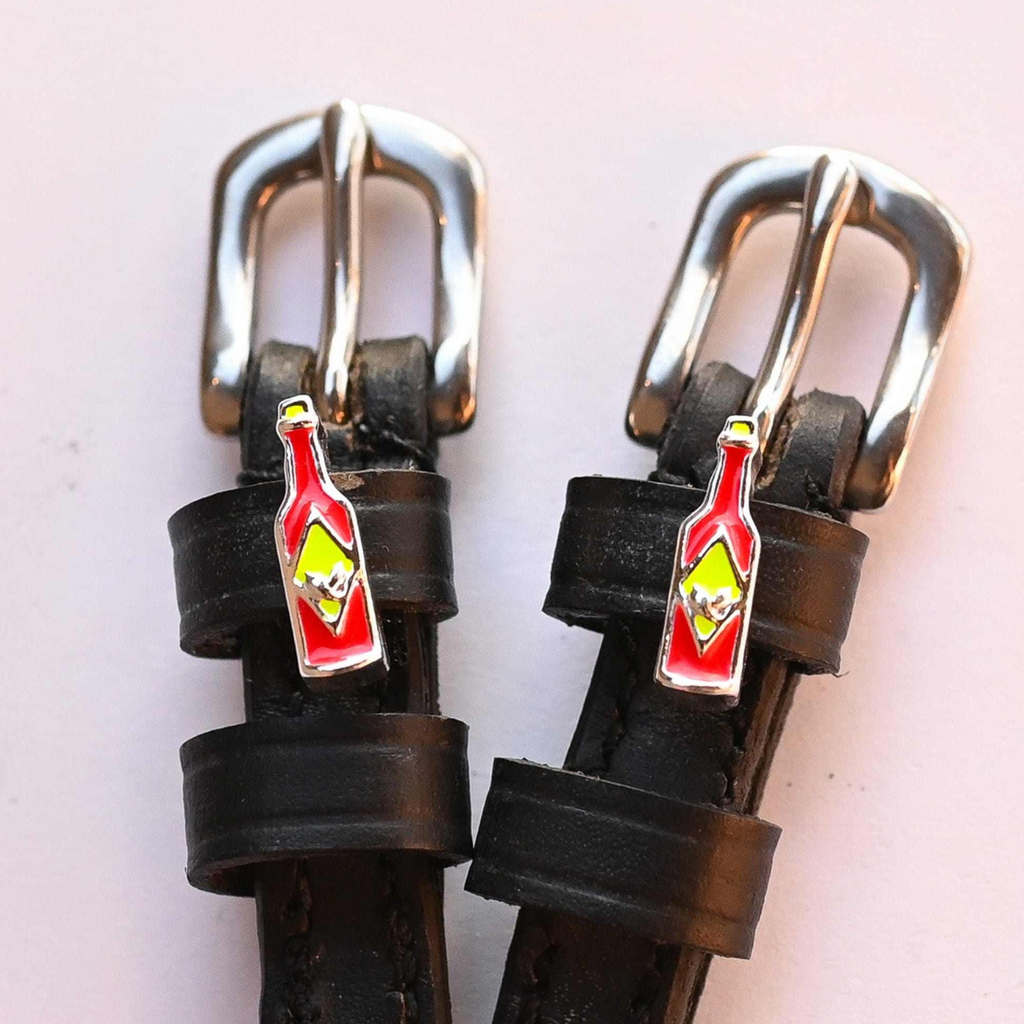 Mane Jane Spur Straps in Hot & Spicy - 17"