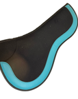 EquiFit Custom ImpacTeq™ Half Pad in Black/Teal