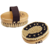 Equi-Essentials Woodback Horse Hair Body Brush in Natural