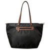 Tucker Tweed 'Devon Day' Fox Hunting Bag in Black/Chestnut