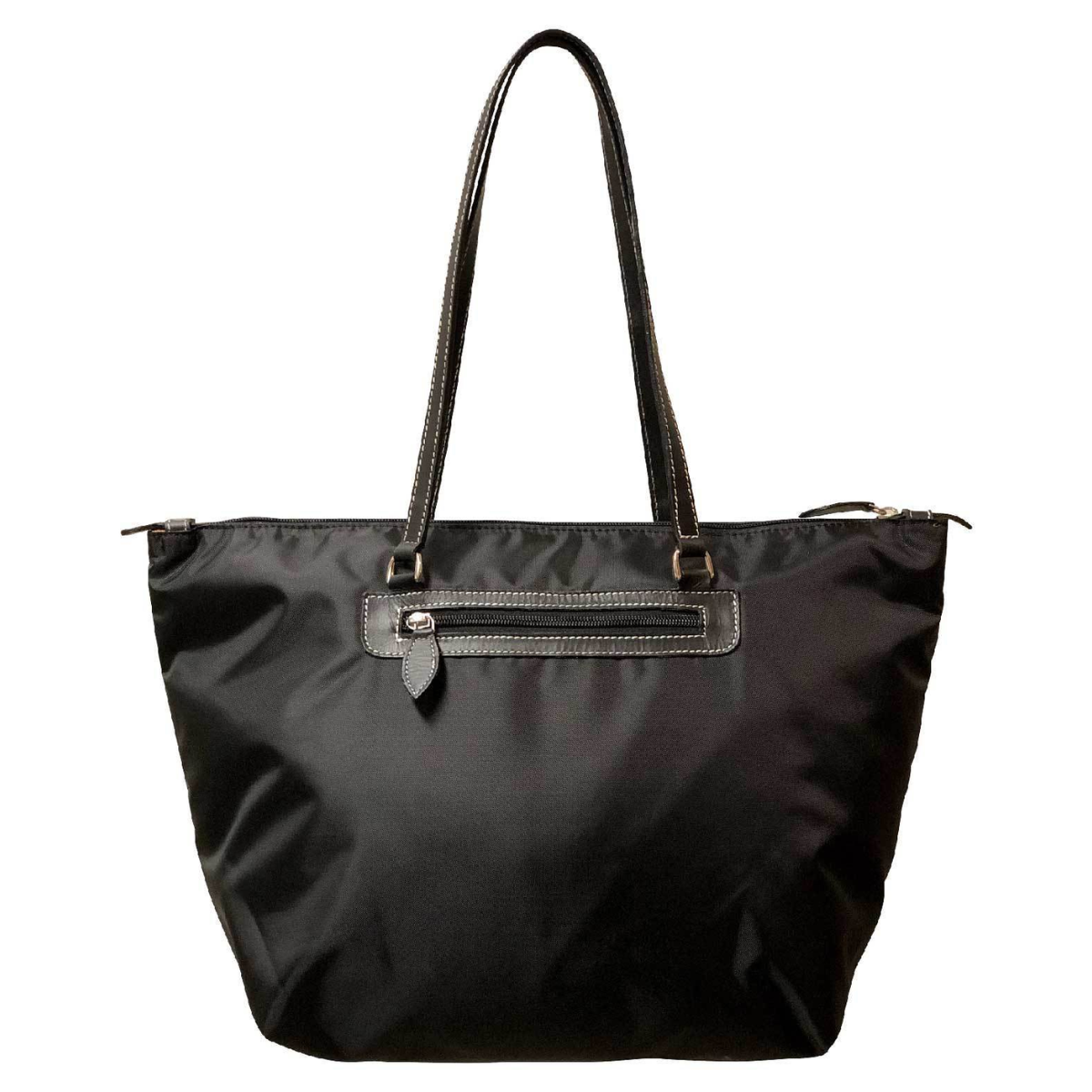 Tucker Tweed 'Devon Day' Polo Bag in Black/Black