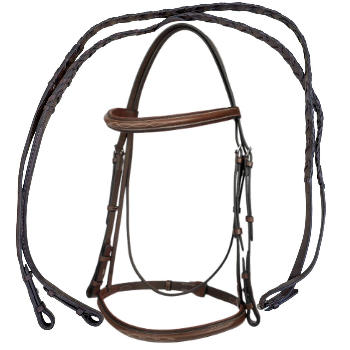 Arc De Triomphe Imperial Bridle in Brown