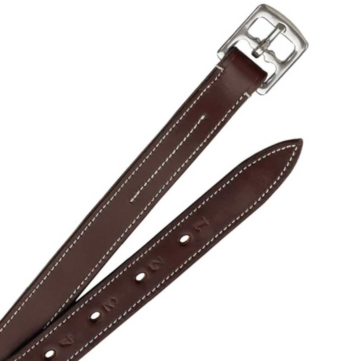 Camelot Nylon Lined Stirrup Leathers in Brown