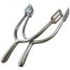 Round End Spurs in Stainless Steel