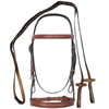 Butet 'Hunter Noseband' Bridle in Gold