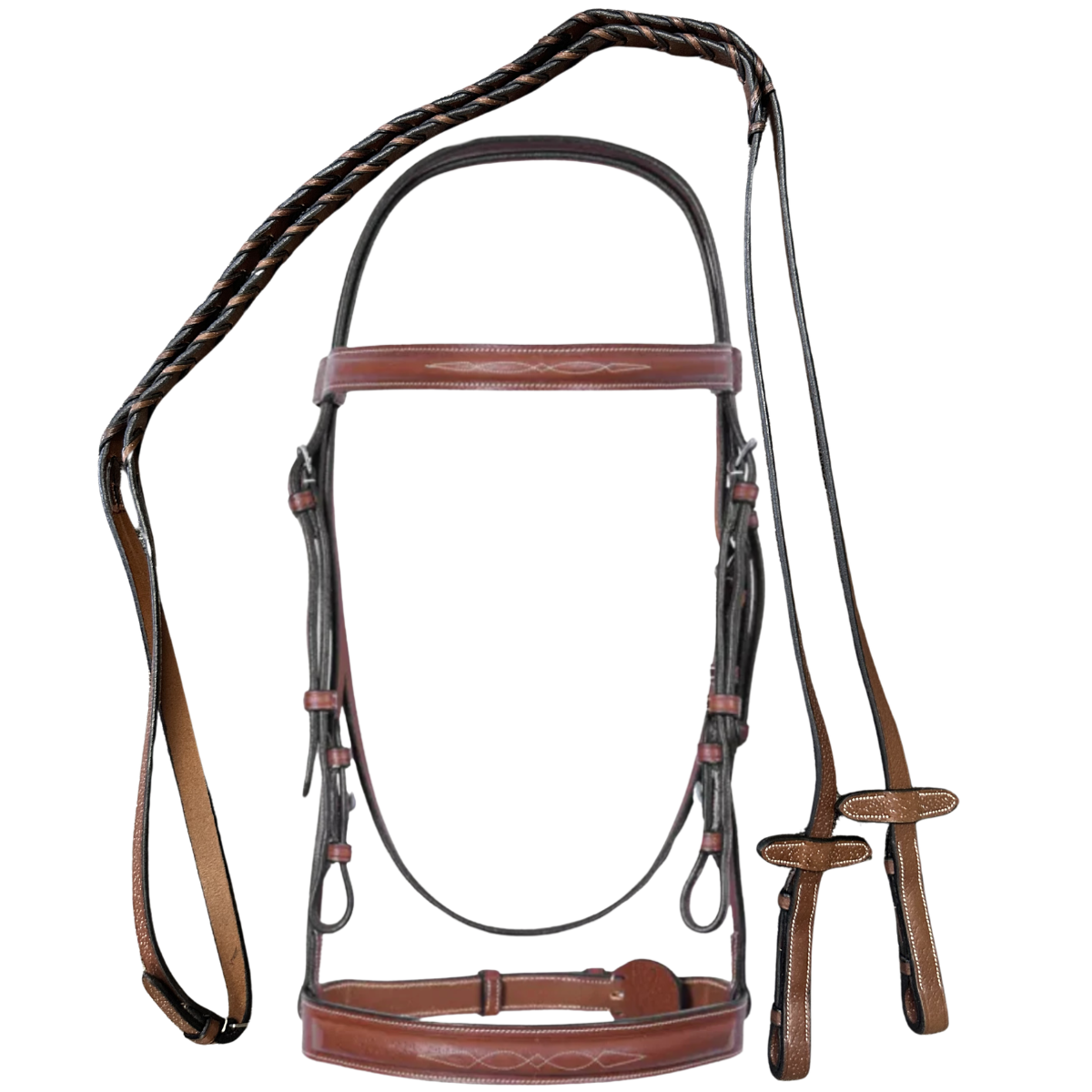 Butet 'Hunter Noseband' Bridle in Gold