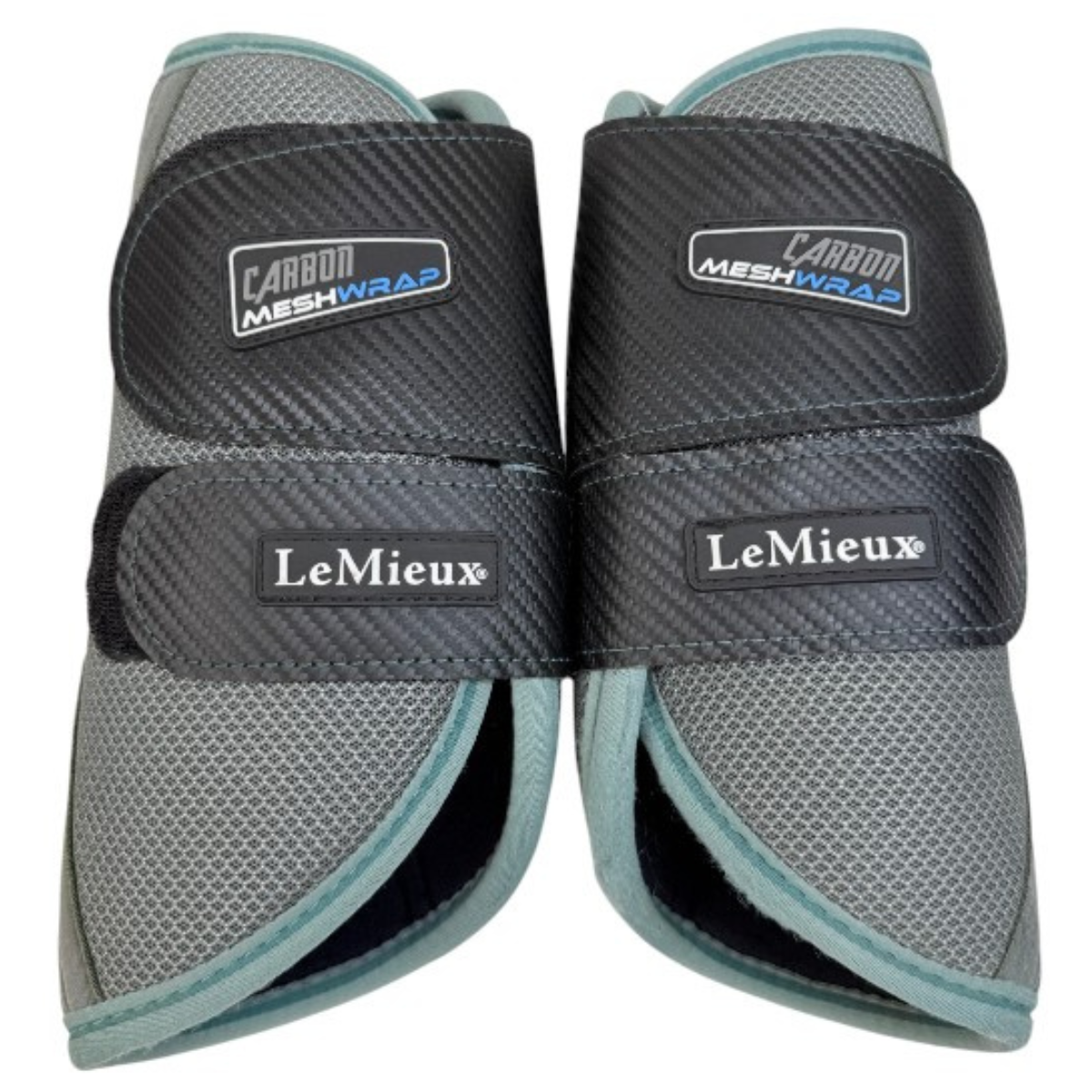 LeMieux Carbon Mesh Wrap Boots in Sage - Large