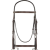 Camelot Fancy Raised Bridle in Brown