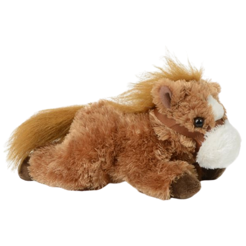 Kelly & Co. Stuffed Horse in Peanut