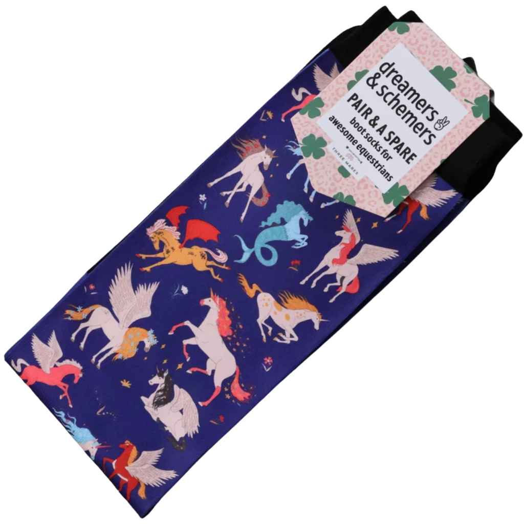 Dreamers &amp; Schemers Boot Socks in Air Land & Sea