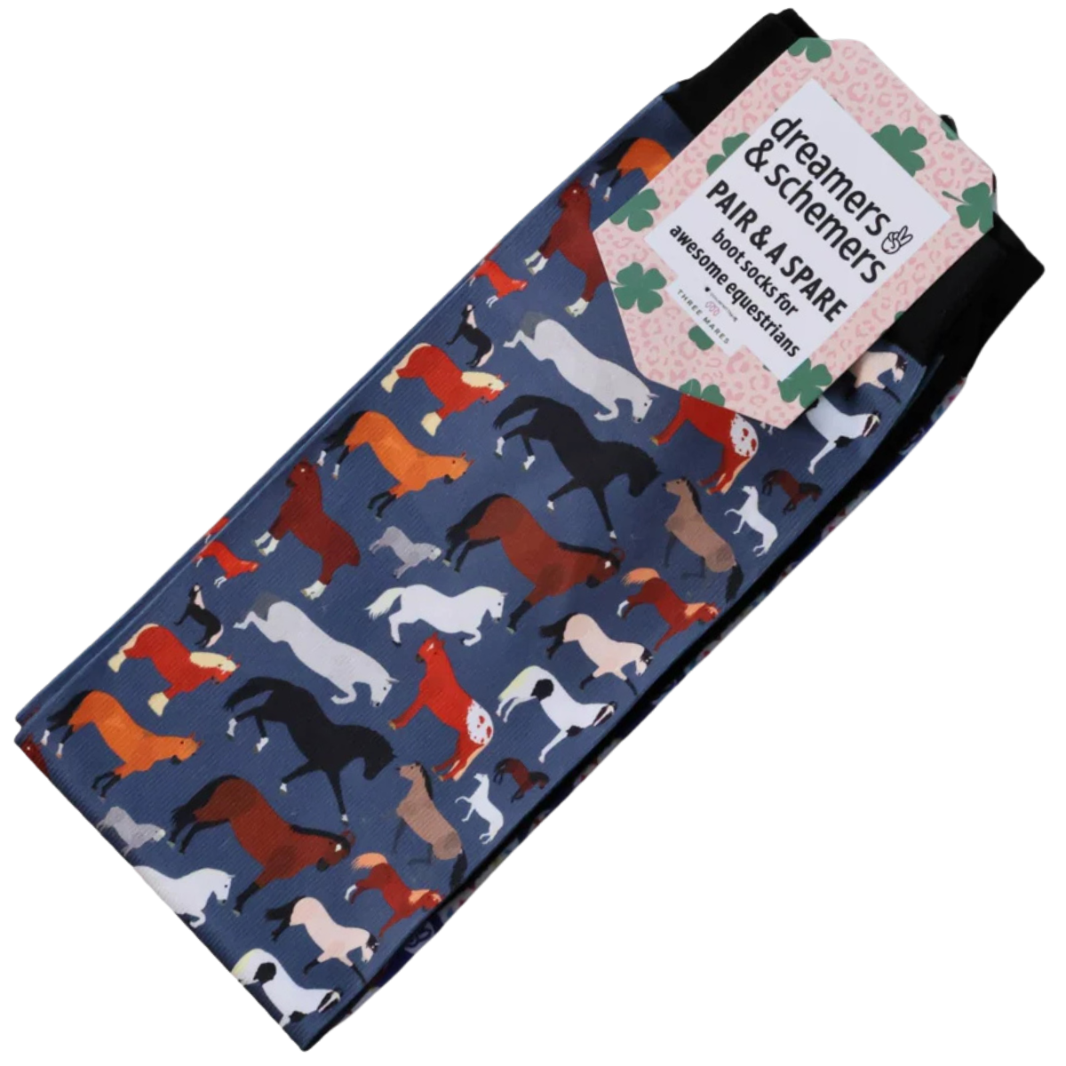 Dreamers &amp; Schemers Boot Socks in Breeds of the World