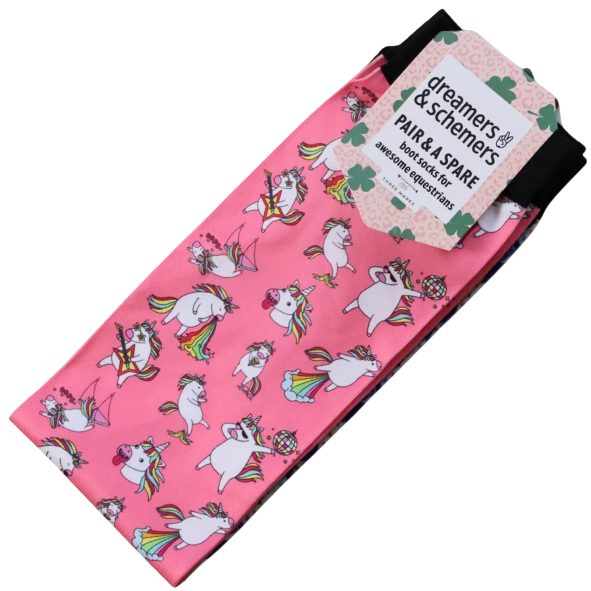 Dreamers &amp; Schemers Boot Socks in Party Too Hardycorn