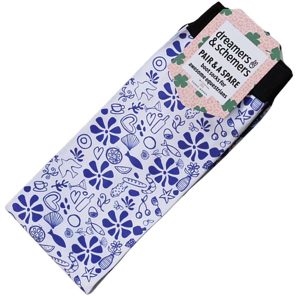 Dreamers &amp; Schemers Boot Socks in Vacay