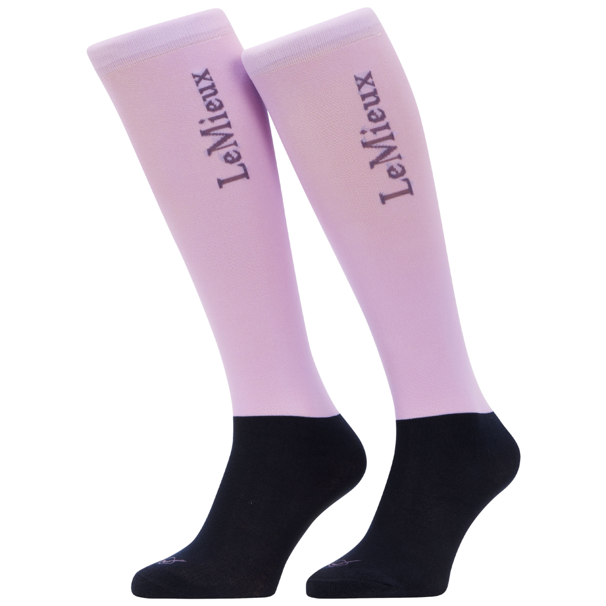 LeMieux 'Competition' Socks (Twin Pack) in Lilac - Small
