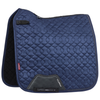LeMieux 'Crystal' Suede Dressage Pad in Navy