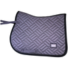 Equestrian Stockholm Jump Saddle Pad in Mystic Purple 