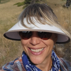 EquiVisor Sport 'Shorty' Visor in White/Mocha