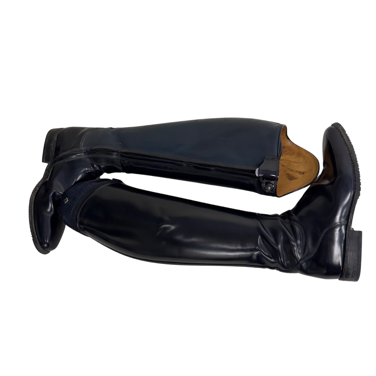 DeNiro Custom 'Bellini' Dressage Boots in Navy - EU 40 MA M (Women's US 9.5 Med/Regular)
