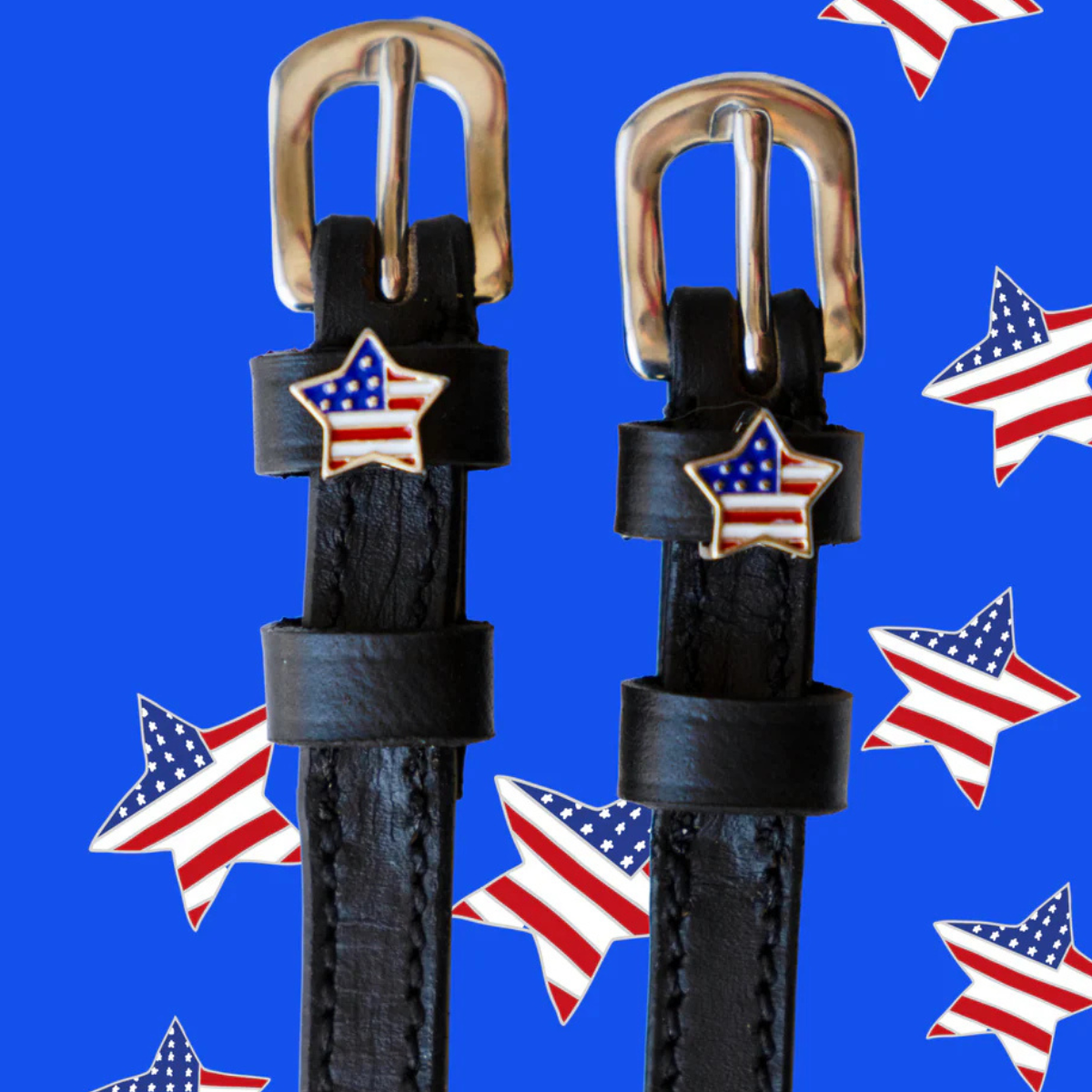 Mane Jane Spur Straps in American Star