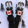 Mane Jane Spur Straps in Canadian Flag - 17"