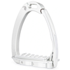 Tech Stirrups 'Hunter/Jumper' Sloped Showing Safety Stirrups in Stainless Steel