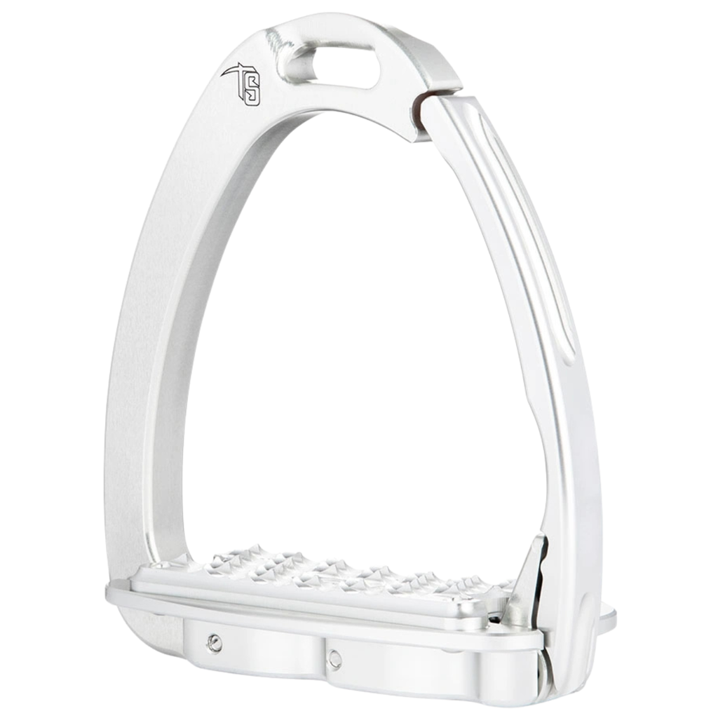 Tech Hunter/Jumper Flat Safety Stirrups in Stainless Steel