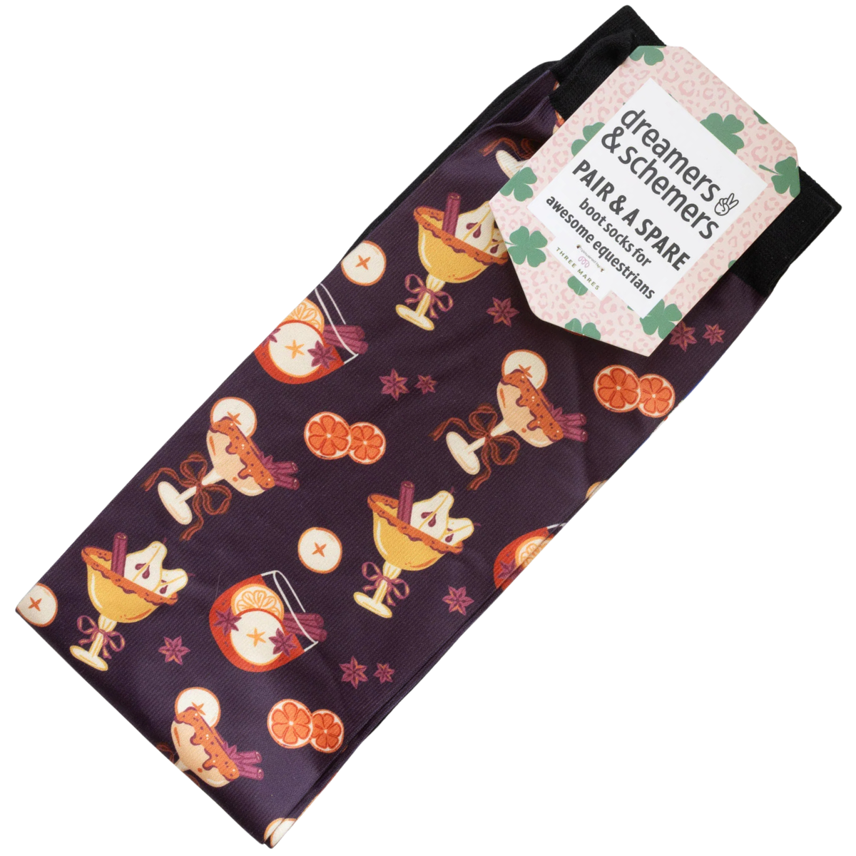 Dreamers &amp;amp; Schemers Boot Socks in Stir Crazy
