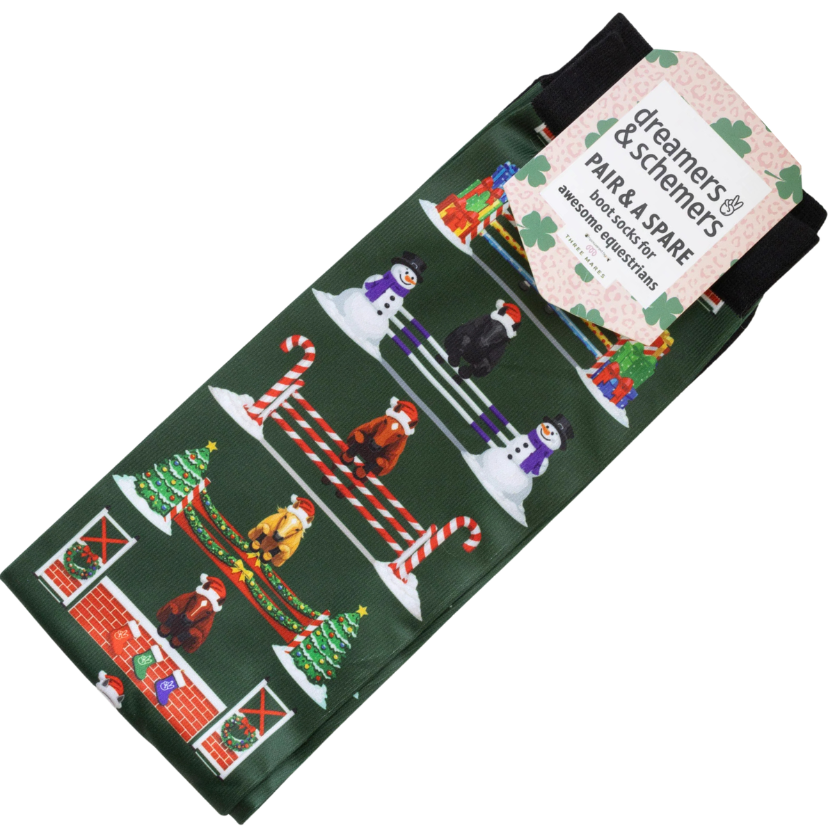 Dreamers &amp;amp; Schemers Boot Socks in Jump for Joy