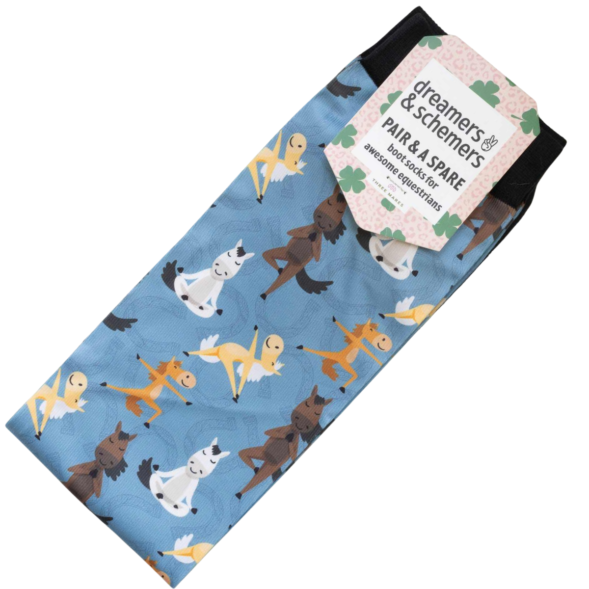Dreamers &amp;amp; Schemers Boot Socks in Pony Pilates