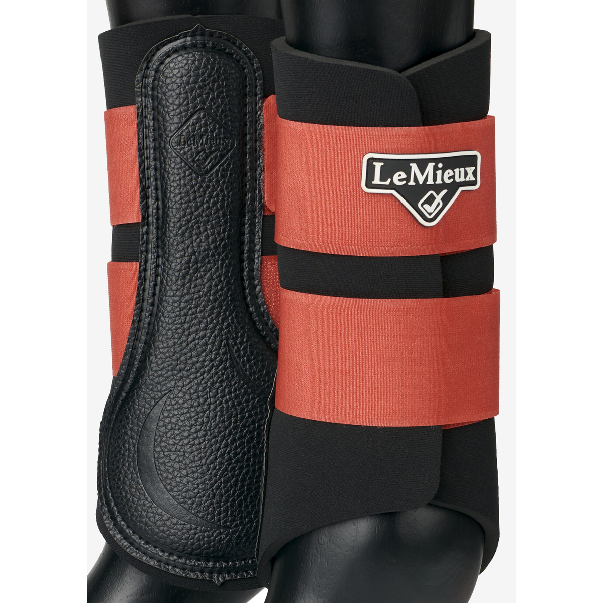LeMieux 'Grafter' Brushing Boots in Sienna