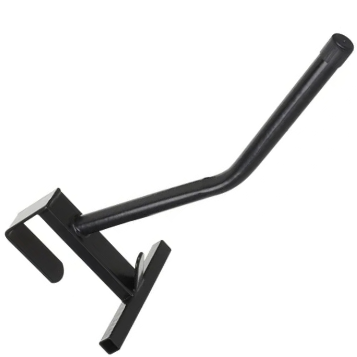 Hook Over Portable Saddle Rack in Black