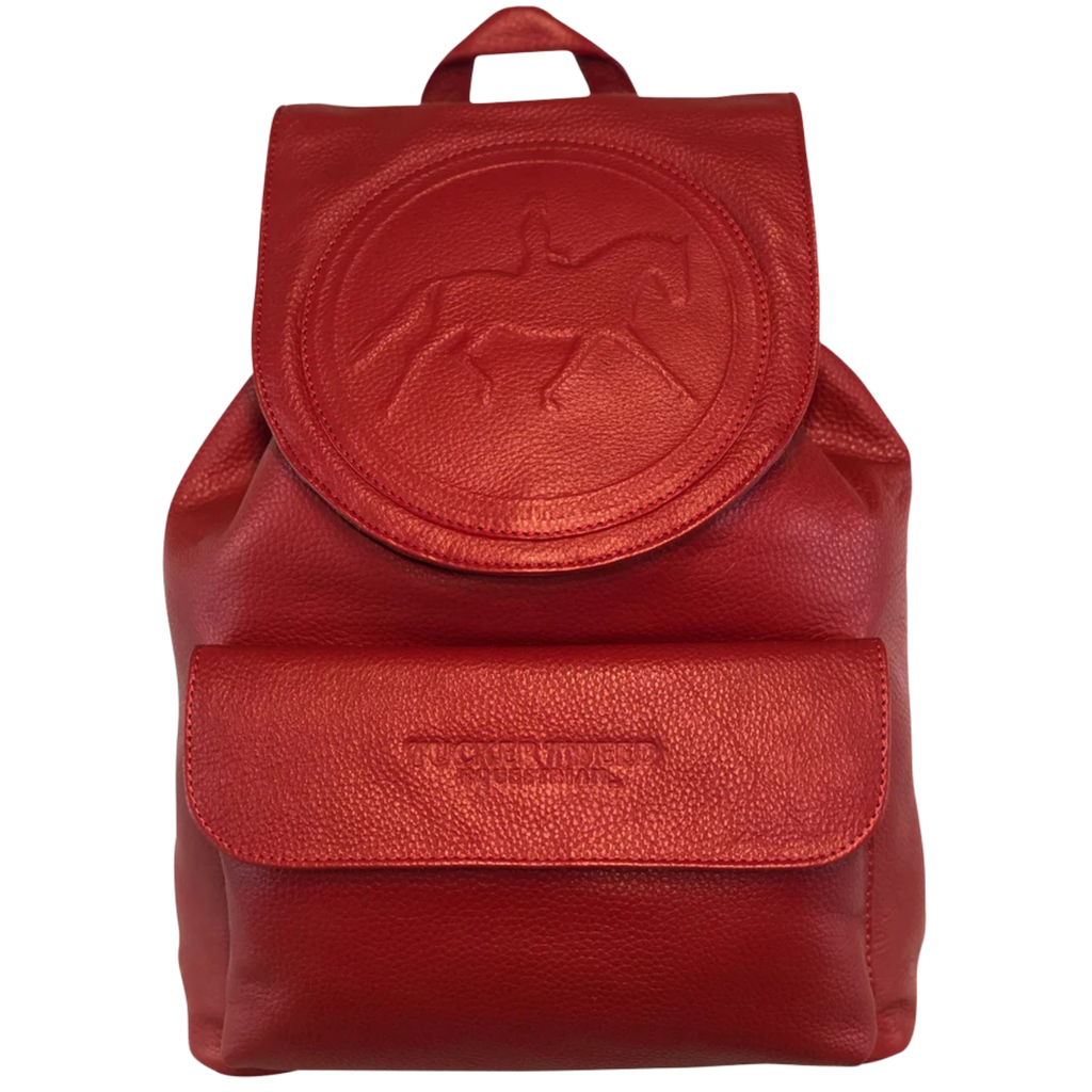 Tucker Tweed 'Brandywine' Dressage Backpack in Red