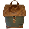 Tucker Tweed Polo Barn Backpack in Green/Chestnut