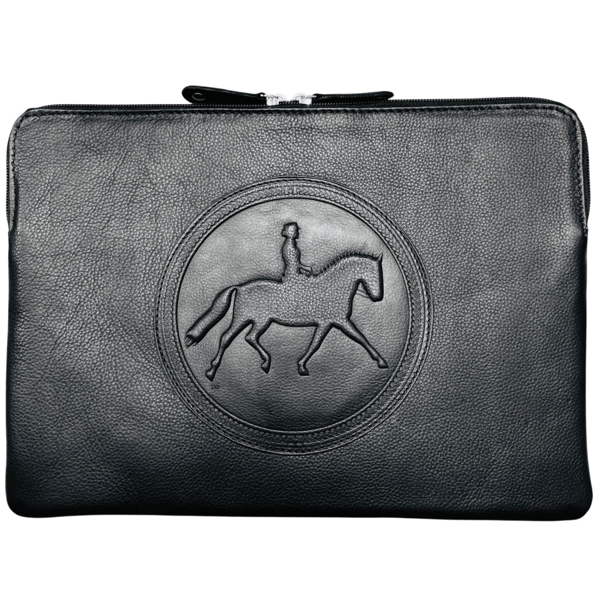 Tucker Tweed Dressage Laptop Sleeve in Black