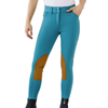 Romfh 'Willow' Knee Patch Breeches in Lagoon - Women's 30L