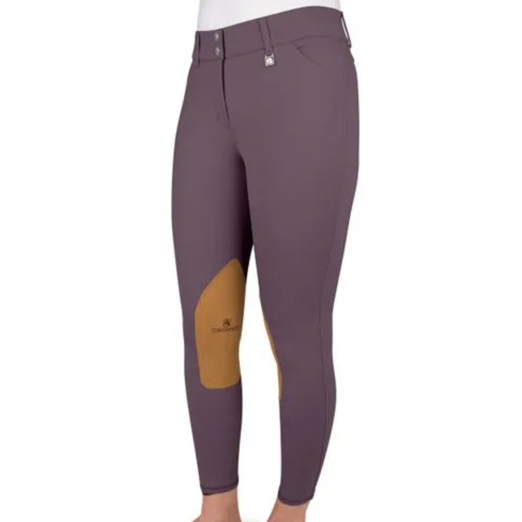 Romfh 'Willow' Knee Patch Breeches in Pluot - Women's 30R