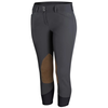 RJ Classics 'Gracie Plus' Knee Patch Breeches in Graphite