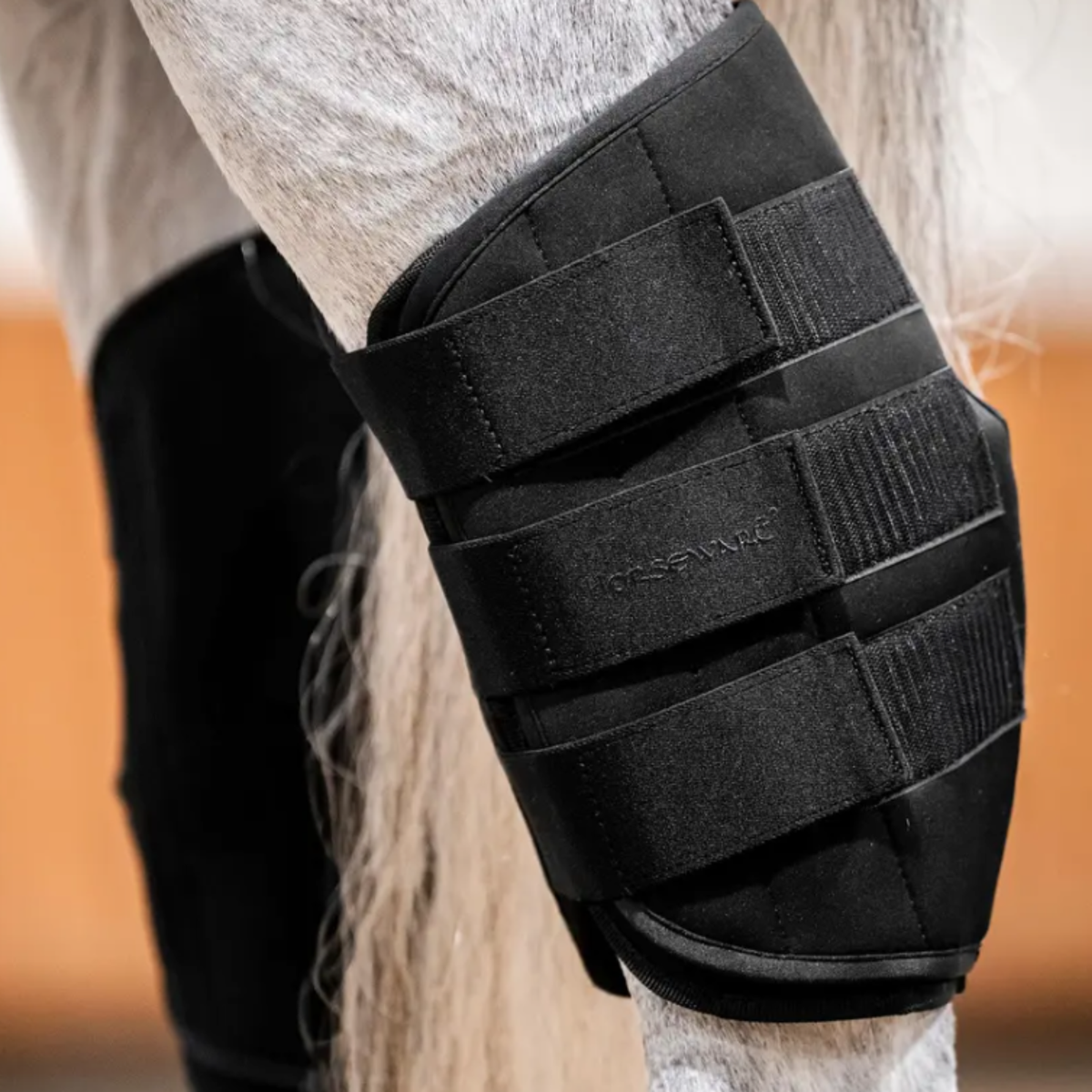 Horseware Ice Gel Hock Boots in Black