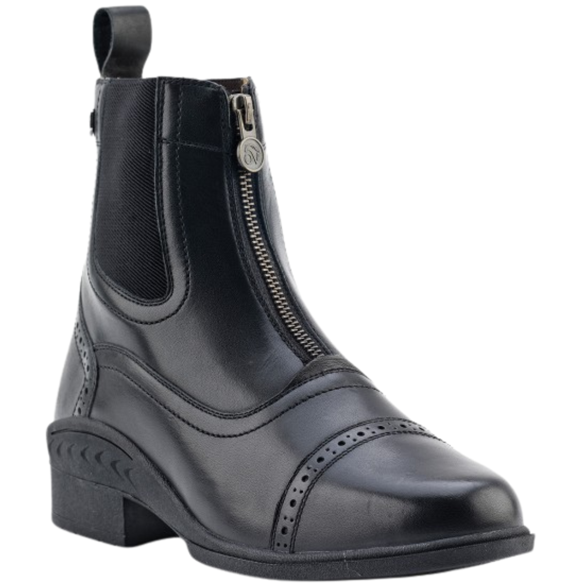 Ovation 'Tuscany' Zip Paddock Boots in Black