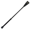 County Leather Wrapped Perforated Grip Bat in Black