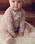 Mini Britches Footed Pajamas in Horse Shoe